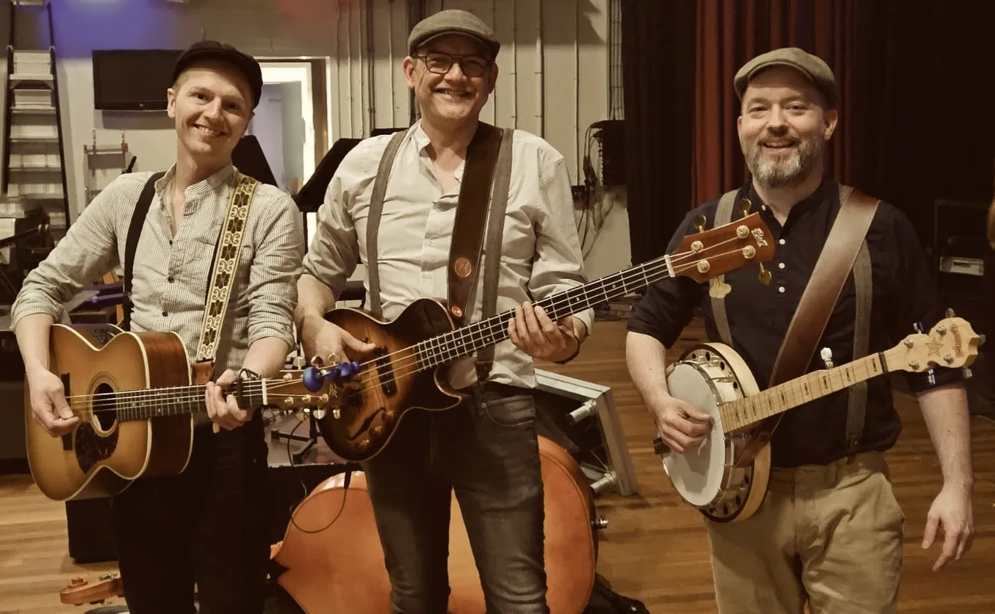 Backstage tijdens de finale van het Drènts Liedties Festival
